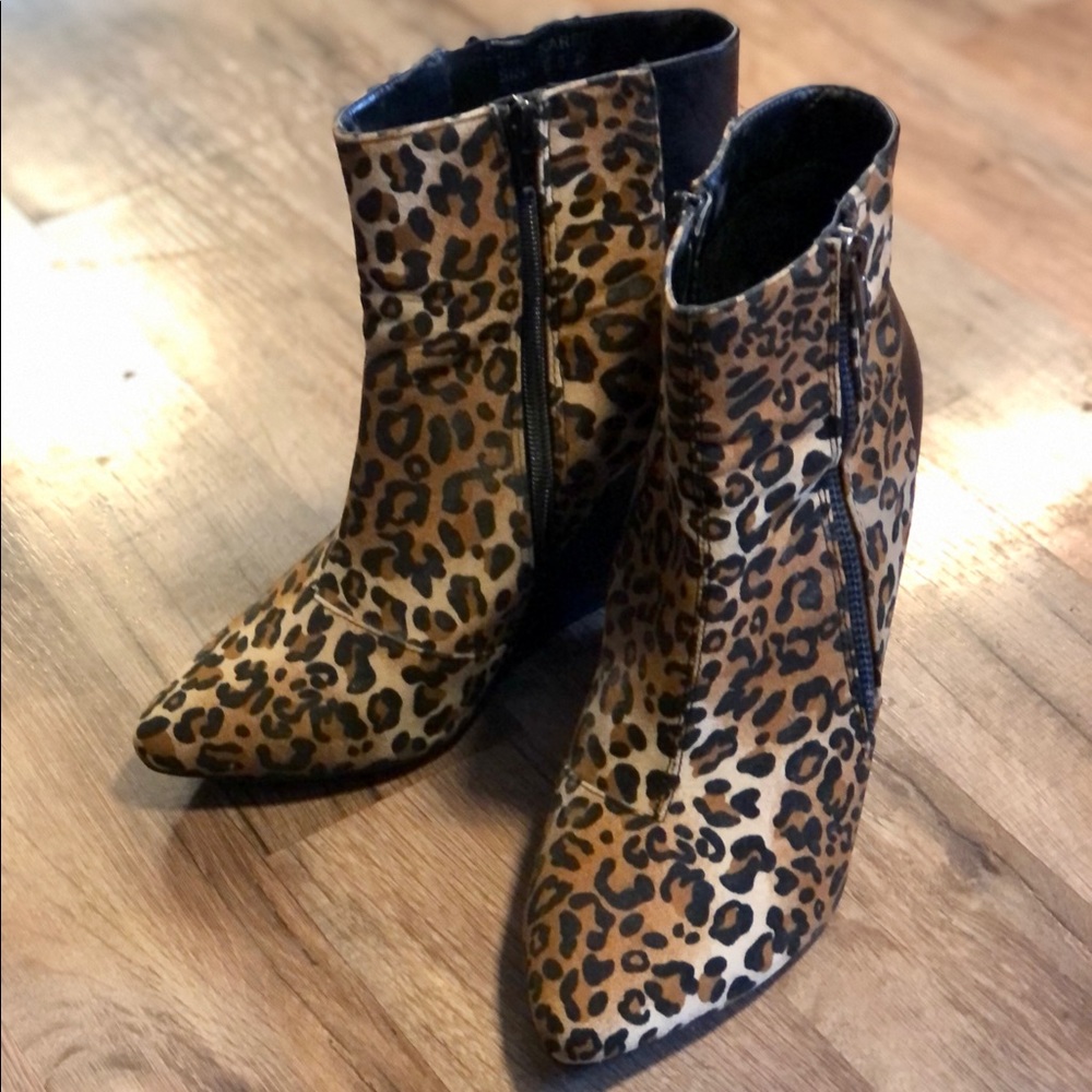 Cheetah Booties